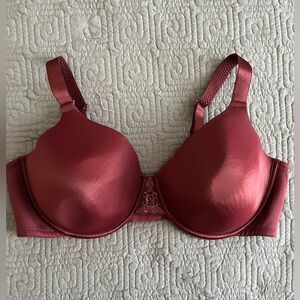 Vanity Fair Deep Red Bra